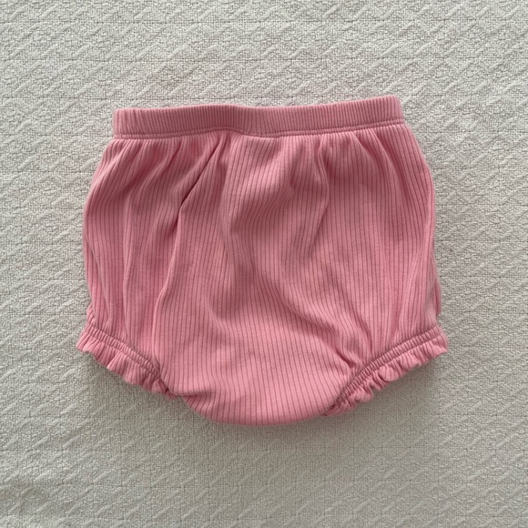 Old Navy Pink Ribbed Matching Sleeveless Set with Ruffled Back - Picture 6 of 6